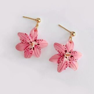 Boucles d’oreilles – Lys